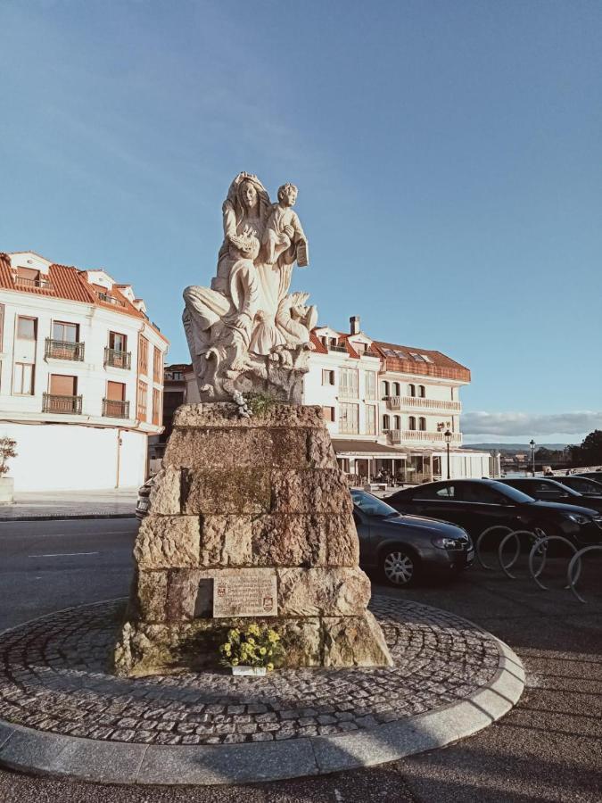 Pension Mar De Rosa Villanueva De Arosa Buitenkant foto