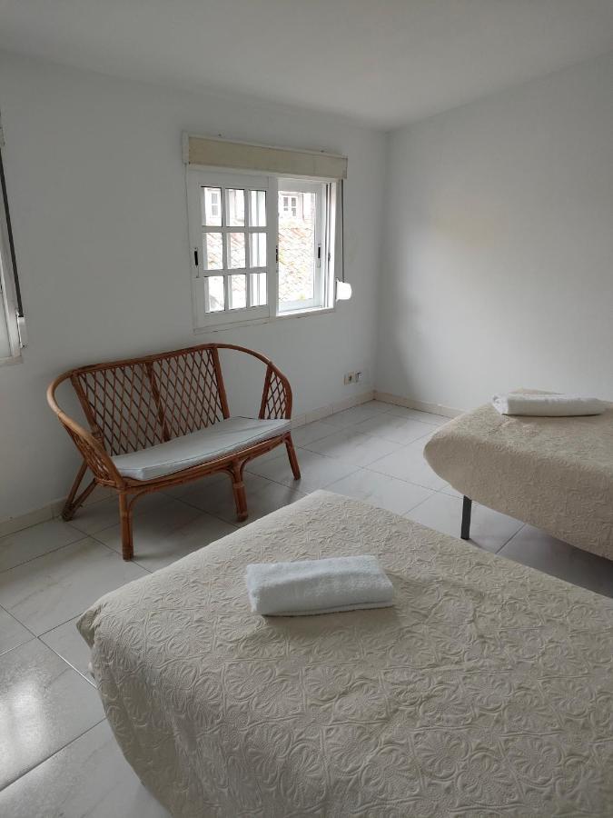 Pension Mar De Rosa Villanueva De Arosa Buitenkant foto