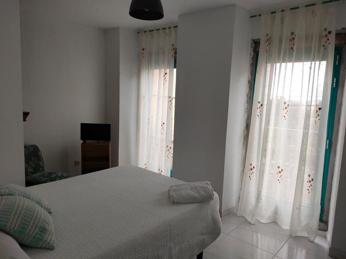 Pension Mar De Rosa Villanueva De Arosa Buitenkant foto